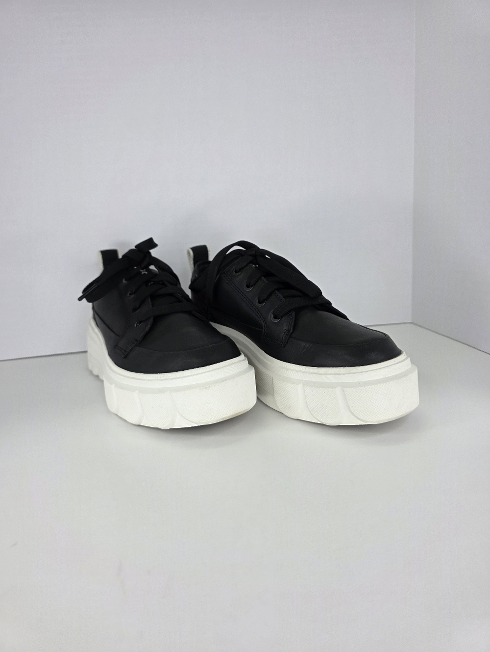 Sorel Womens Caribou X Sneakers Size 8.5 Black Leather Platform Waterproof Shoes - Picture 7 of 14